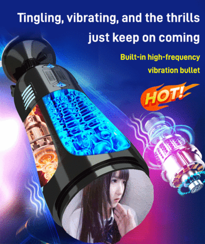 【Discreet Delivery】 Fully automatic, hands-free retractable relaxation cup