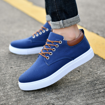 MEN CANVAS SHOES - PROVEN PLANTAR FASCIITIS, ARCH SUPPORT, FOOT AND HEEL PAIN RELIEF(BUY 2 FREE SHIPPING)-walkjoyful