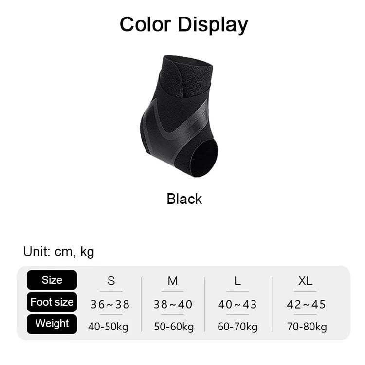 Adjustable pressurized ankle protection brace