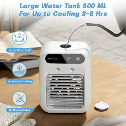 ❄️Portable Air Conditioners, 3-In-1 Cooling Fan with 2-Speed Mist Fan