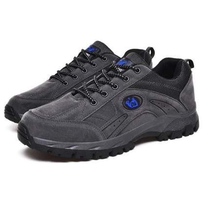 Men's Comfy Arch Support Lightweight Waterproof Non-Slip Hiking Orthopedic Shoes