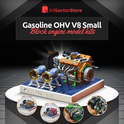 🔥Last 4 hours Sale: Save 89%-Gasoline OHV V8 Small-block Engine Model Kits