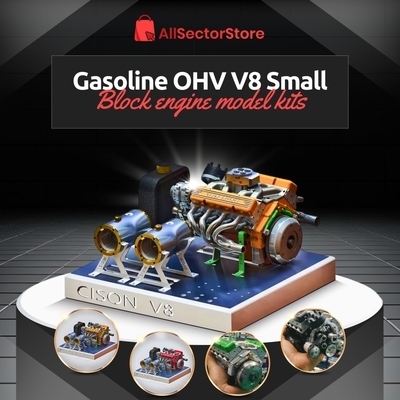 🔥Last 4 hours Sale: Save 89%-Gasoline OHV V8 Small-block Engine Model Kits
