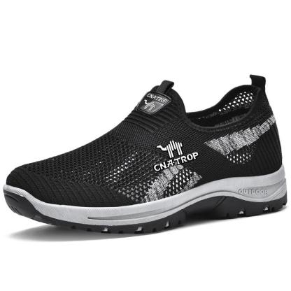 New Men's Orthopedic breathable elderly walking shoes