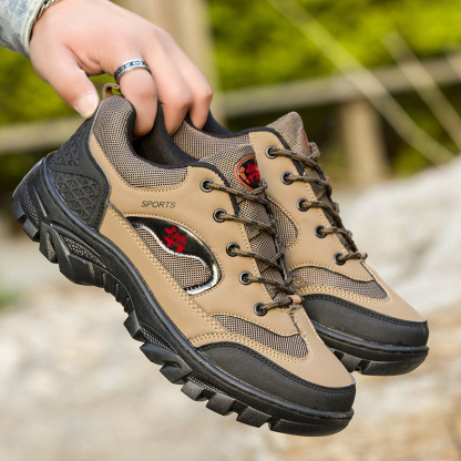 (⏰Limited Time Sale 70% OFF) Men's Outdoor Orthopedic Wide Toe Arch Support Hiking Shoes
