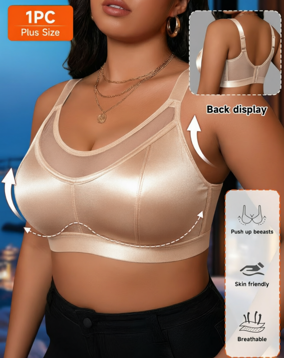 Triumph® 4 db 🤍 Kényelmes és tartást adó plus size melltartó: Légáteresztő kosártechnológiával a természetes, gyönyörű sziluett formázása érdekében.