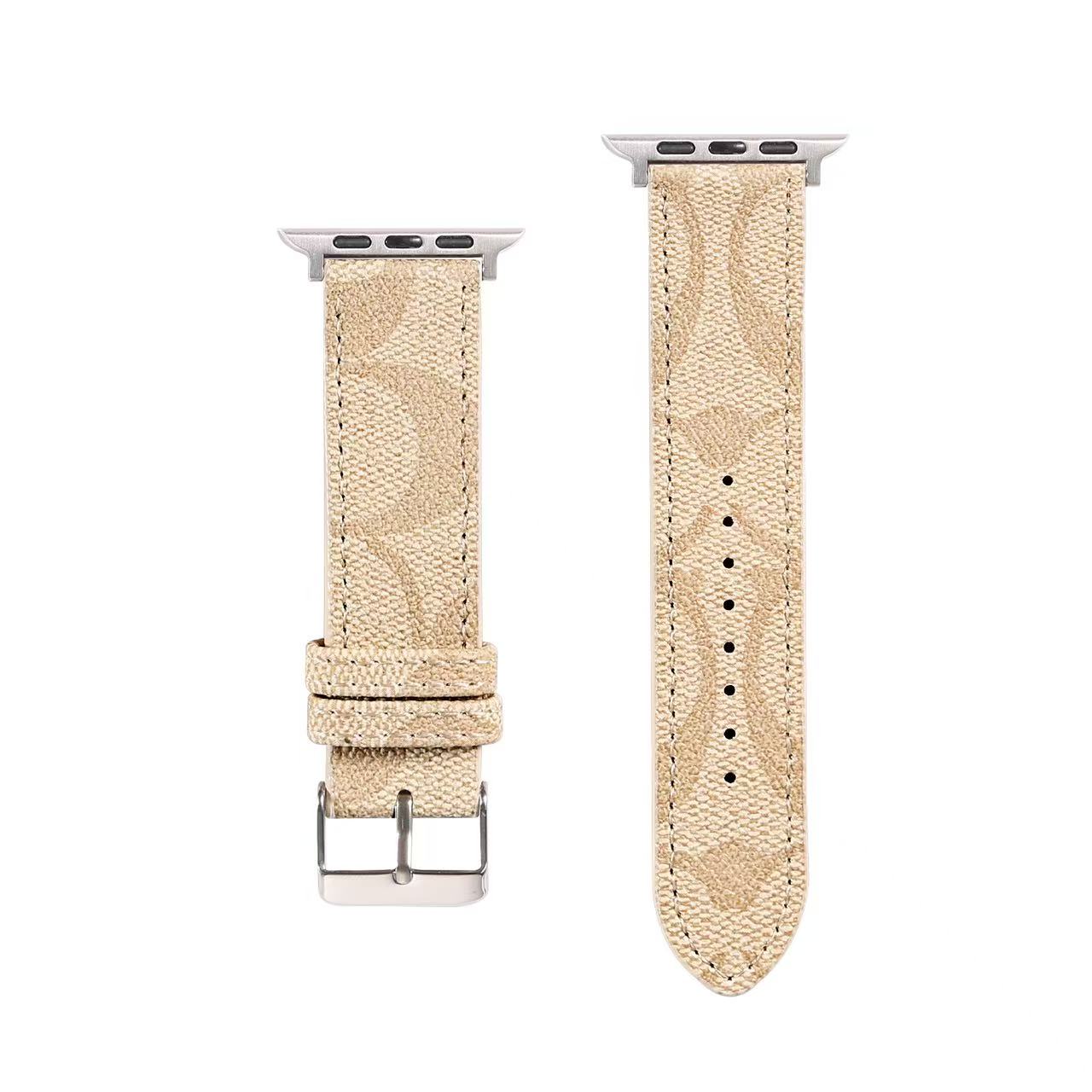 Elegant Leather Strap for Apple Watch Comfortable