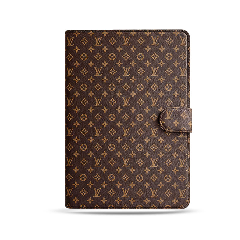 Stylish Leather Monogram  iPad Case Small Printing-GELV129