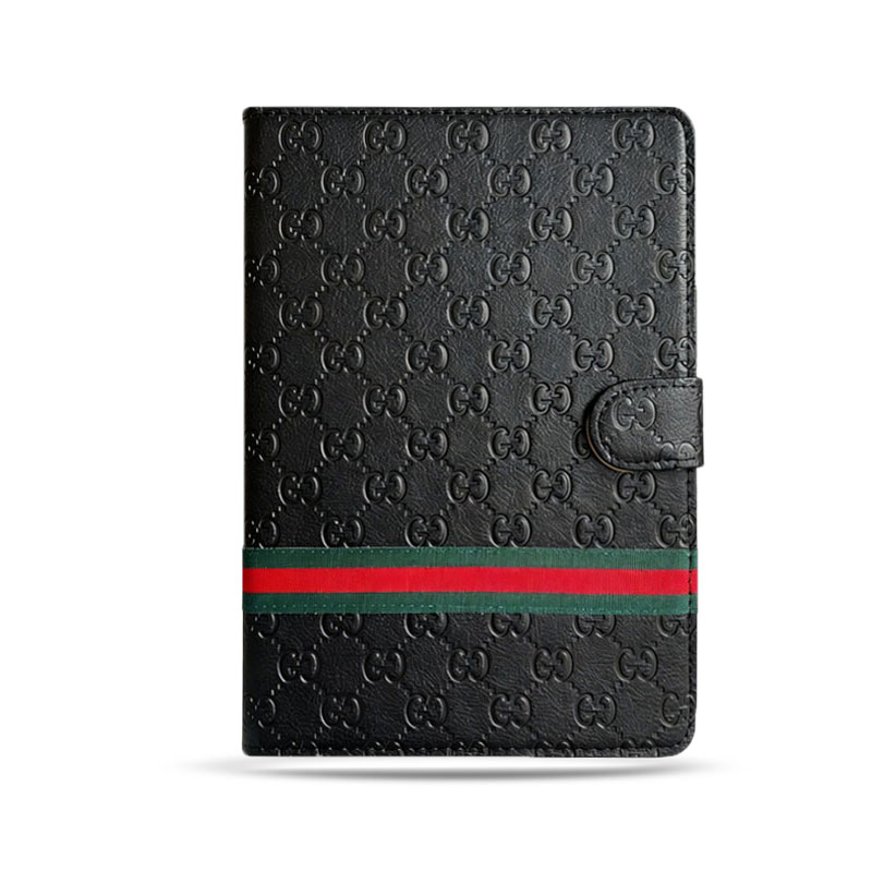 Classic Leather GG iPad Case Black-GEGG130