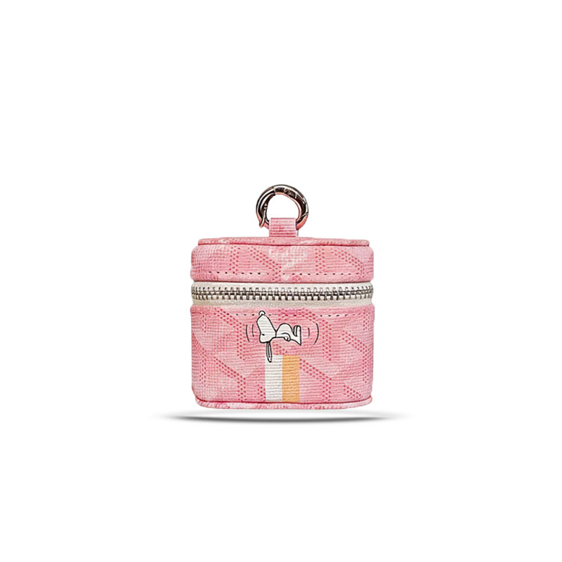 Leather GD AirPods Cases Pink-GEGD136