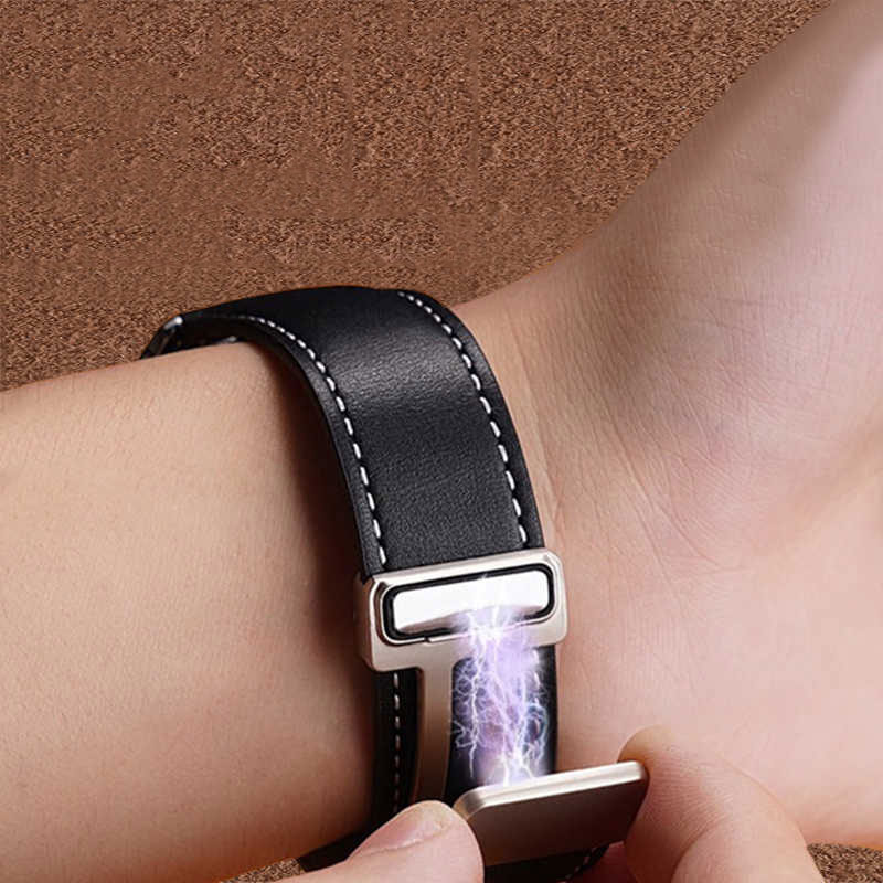  Leather Strap for Apple Watch Brown-NPK241104-GTOCASE