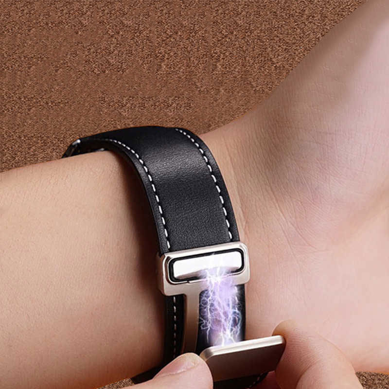 Leather Strap for Apple Watch Brown-NPK241104-GTOCASE