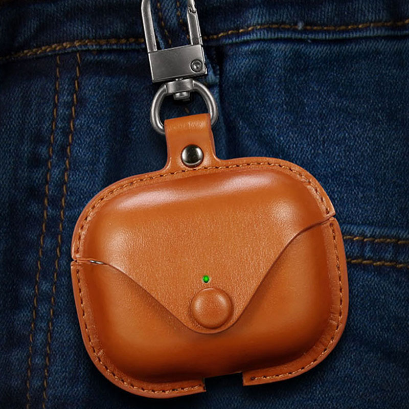  Leather  Case For AirPods Pro -JDK240415-GTOCASE