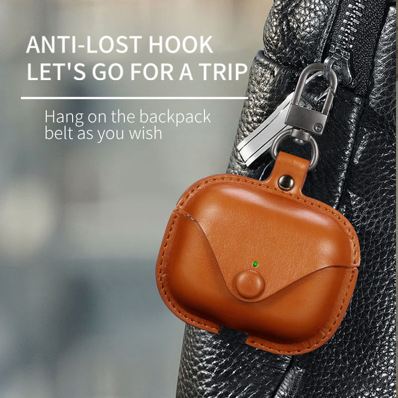  Leather  Case For AirPods Pro -JDK240415-GTOCASE