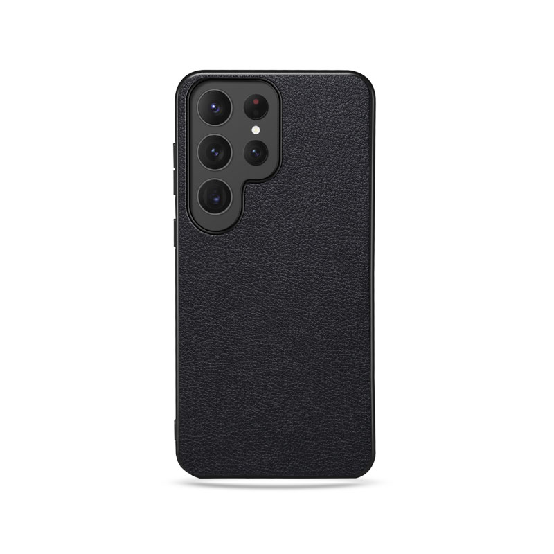 Leather Phone Case For Samsung Black-DSK241705-GTOCASE