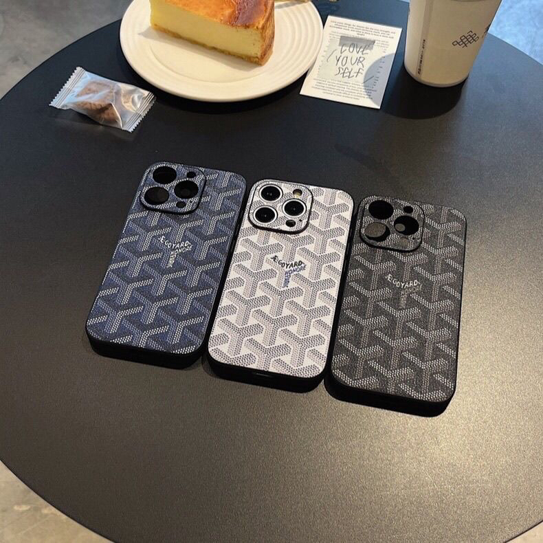 Classic GD iPhone Case With Lens Protection Blue-JDK251415