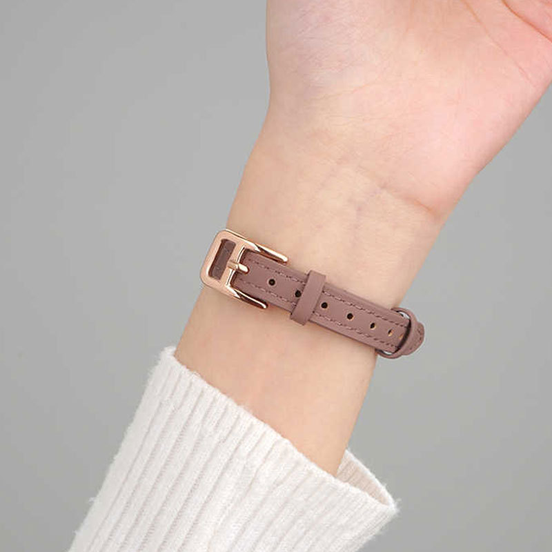 Classic Leather Women Strap for Apple Watch Purple-NSK241806-GTOCASE