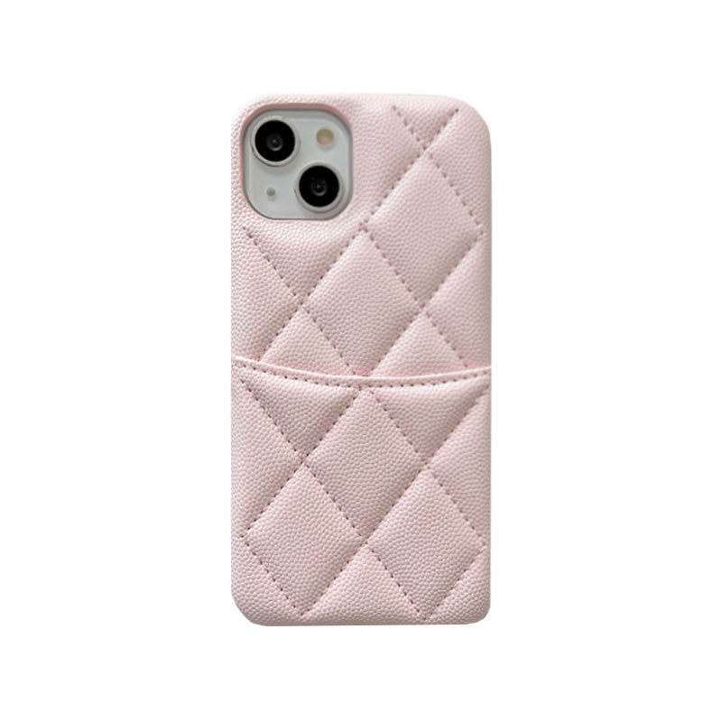 Leather Phone Case With Card Holder For iPhone- AMJ240706-GTOCASE