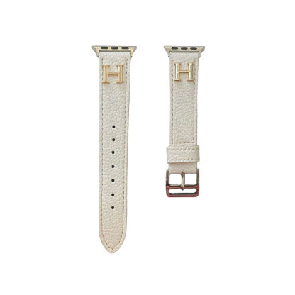 Luxury H Apple Watch Band Black-ZP240509-GTOCASE