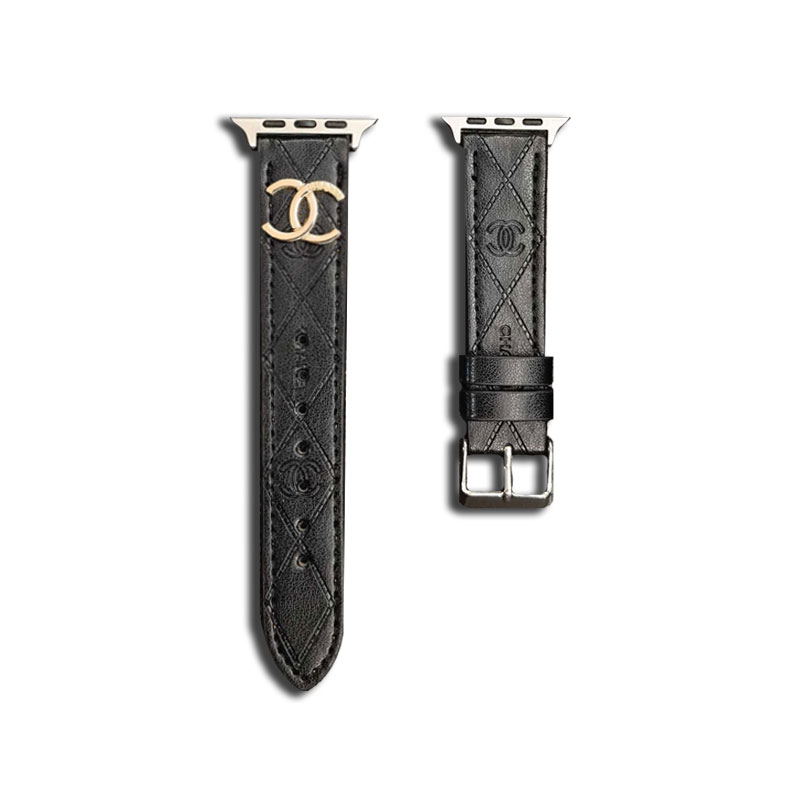 Luxury CC  Apple Watch Band Black-YHK2405059-GTOCASE
