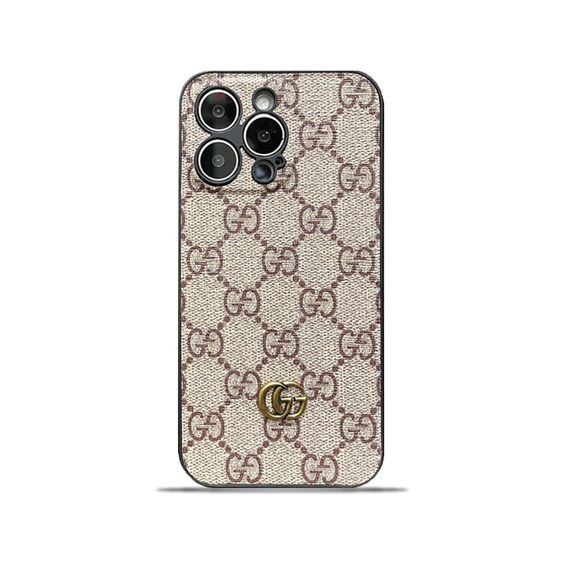 Classic GG iPhone Case GG Leather -LG240523-GTOCASE