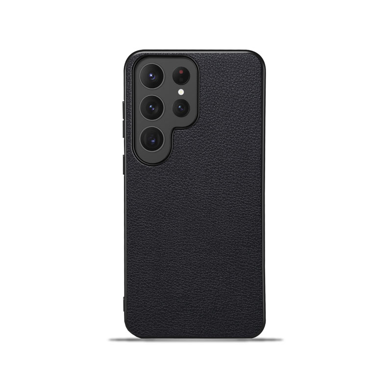 Leather Phone Case For Samsung Black-DSK241705-GTOCASE