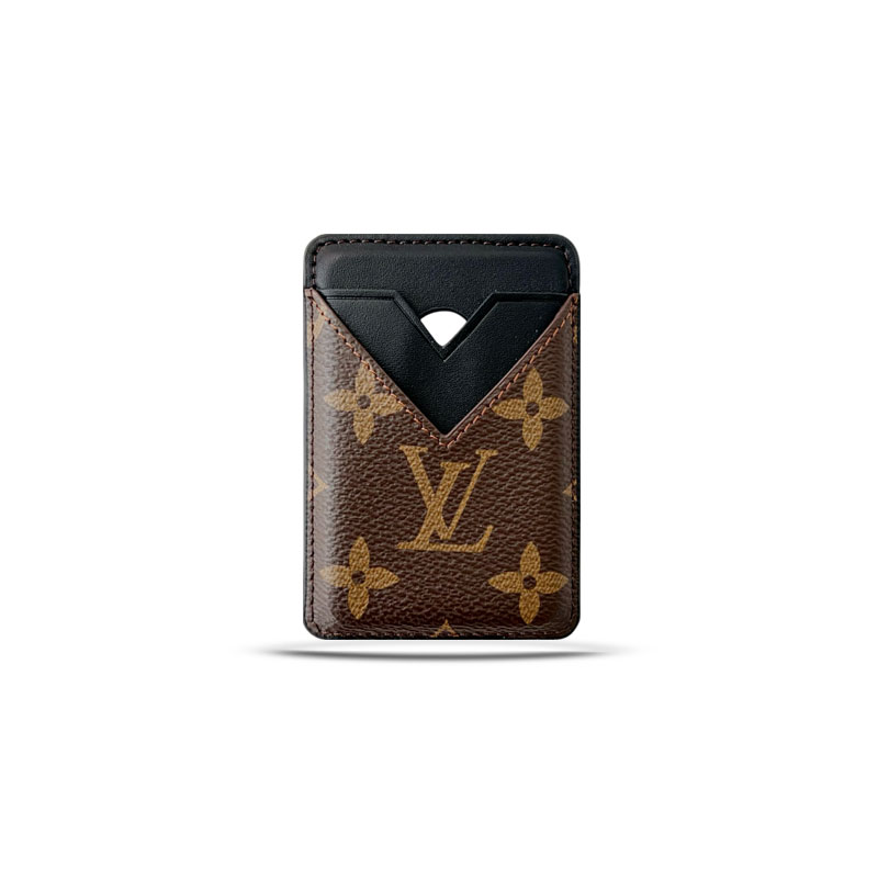 Monogram MagSafe Wallet Black-JDK250810