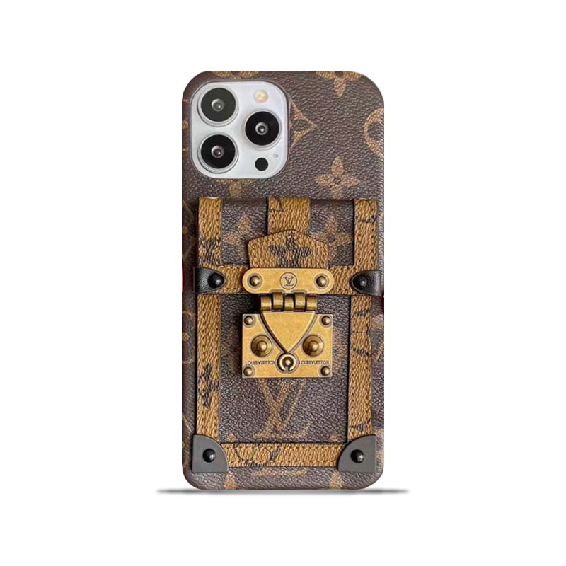 Monogram iPhone Case With Pouch Yellow Printing -MTY241107-GTOCASE