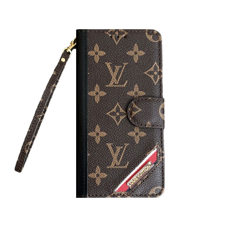 Monogram iPhone Case With Wallet Leather Flip Case with Card Holders-PTK240513-GTOCASE
