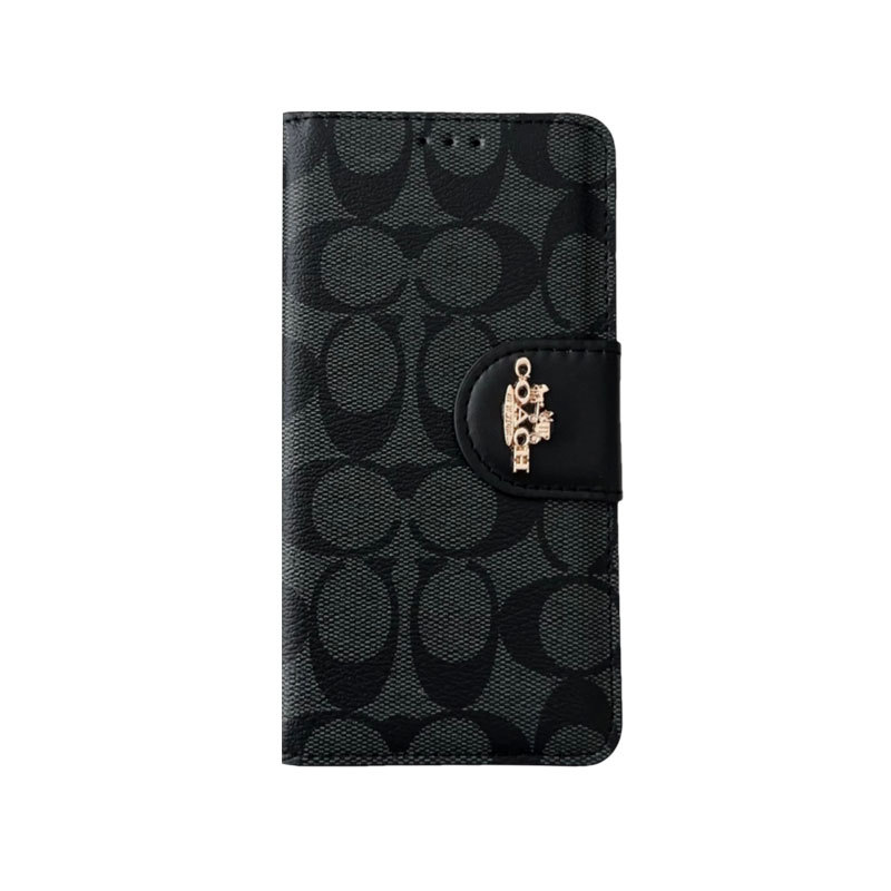 CH iPhone Case Leather Flip Case with Card Holder Brown-PTK241622-GTOCASE