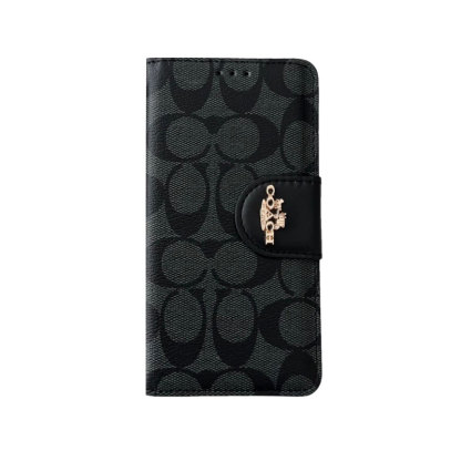 CH  iPhone Case  Leather Flip Case with Card Holder Brown-PTK241622-GTOCASE