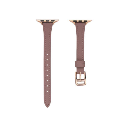 Classic Leather Women Strap for Apple Watch Purple-NSK241806-GTOCASE