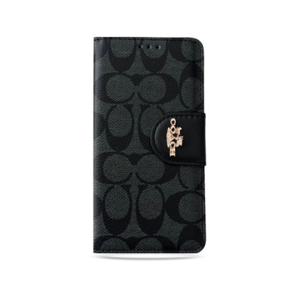 CH  iPhone Case  Leather Flip Case with Card Holder Black-PTK241622-GTOCASE