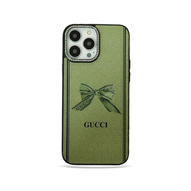 GG iPhone Case Green -ZSK240330-GTOCASE