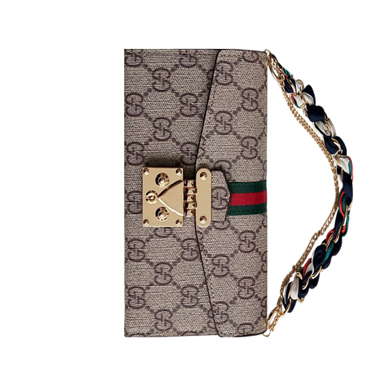 GG iPhone Case With Wallet And Strap-XKK251836