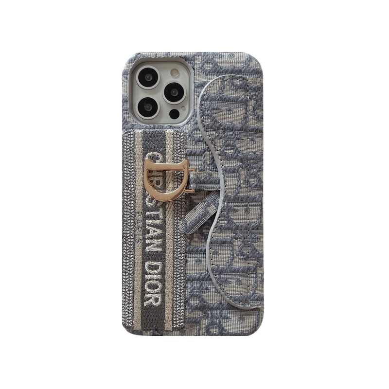 CD iPhone Case With Card Holder Black-KKY240115-GTOCASE