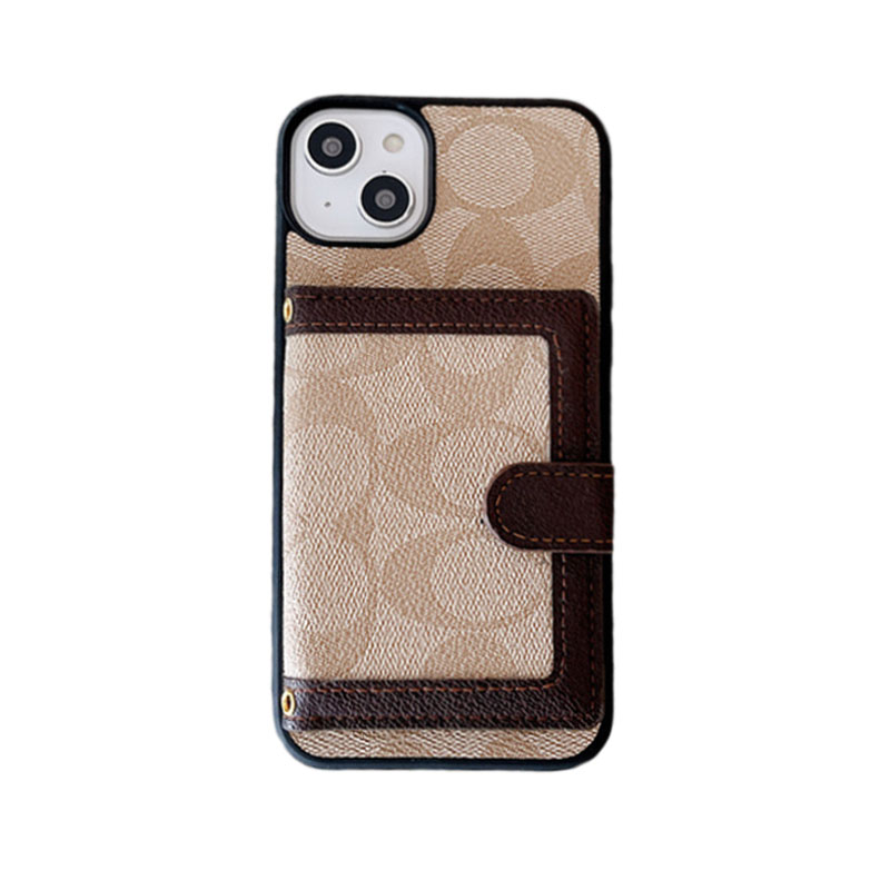 CH  iPhone Case With Wallet And CHrossbody Strap Black -XK240402-GTOCASE