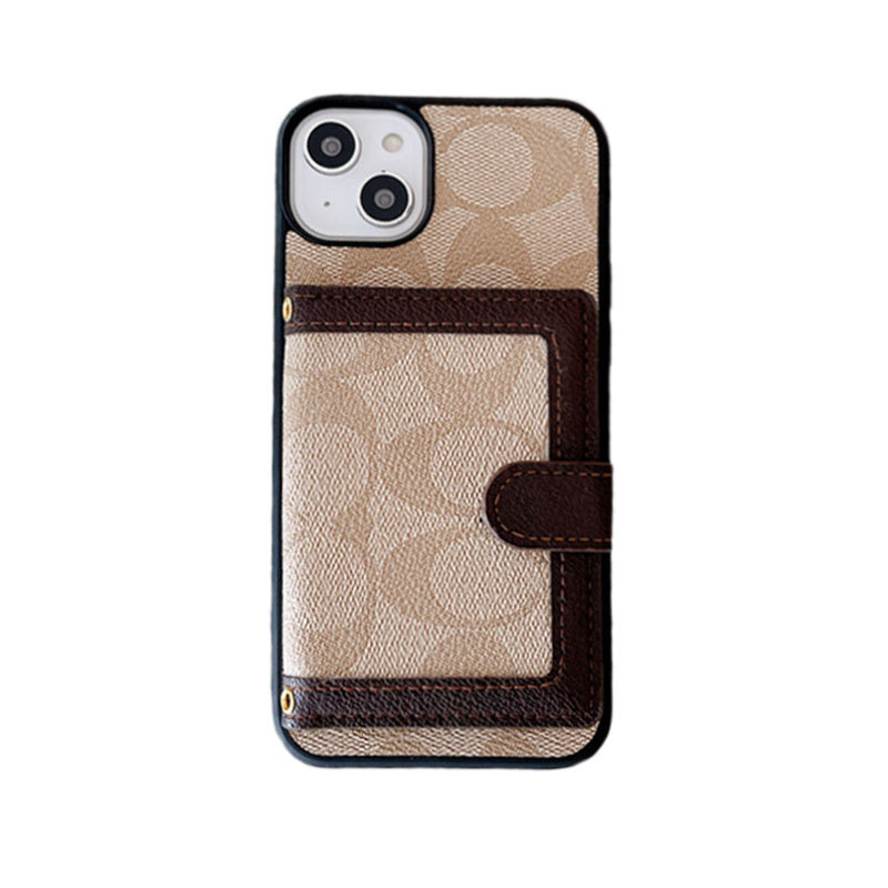 CH iPhone Case With Wallet And CHrossbody Strap Black -XK240402-GTOCASE