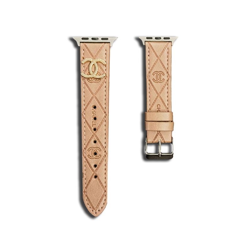 Luxury CC  Apple Watch Band Coffee-YHK2405059-GTOCASE