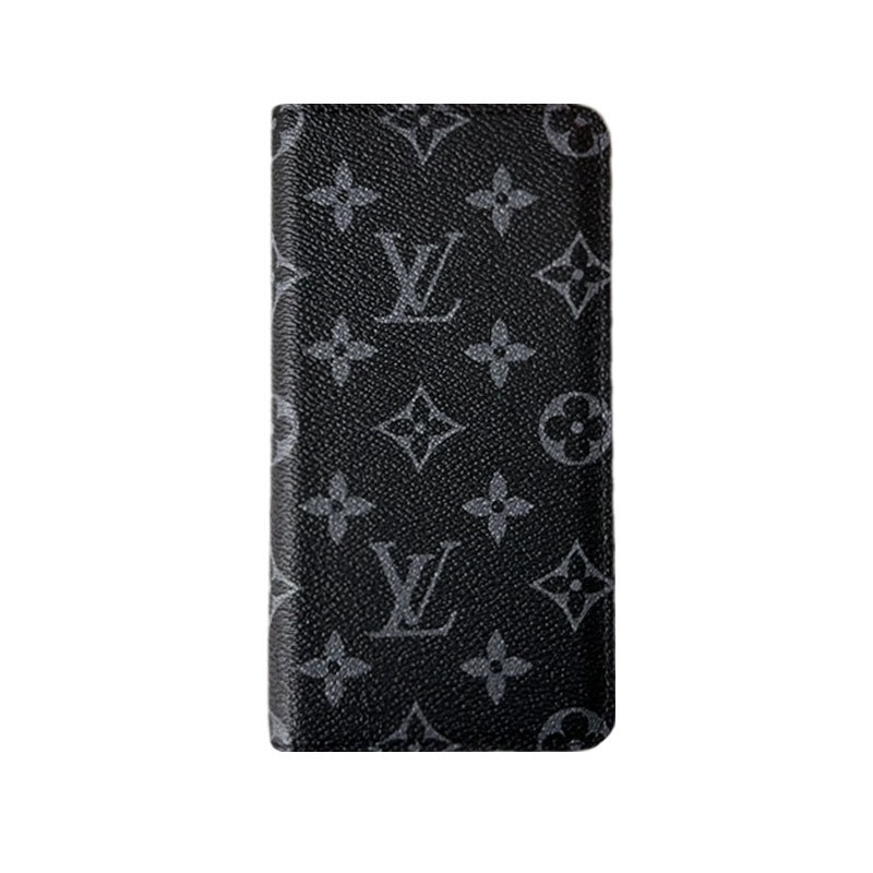 Leather Monogram iPhone Case With Wallet And Card Holder-PTK241608-GTOCASE
