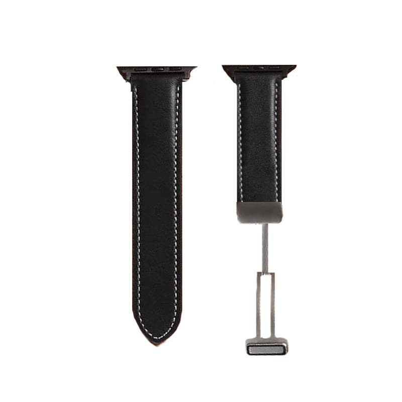  Leather Strap for Apple Watch Brown-NPK241104-GTOCASE