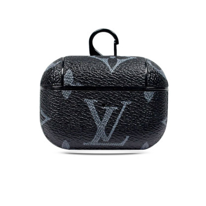 Luxury Leather  AirPods Pro Cases Black Ptinting-JDK240420-GTOCASE