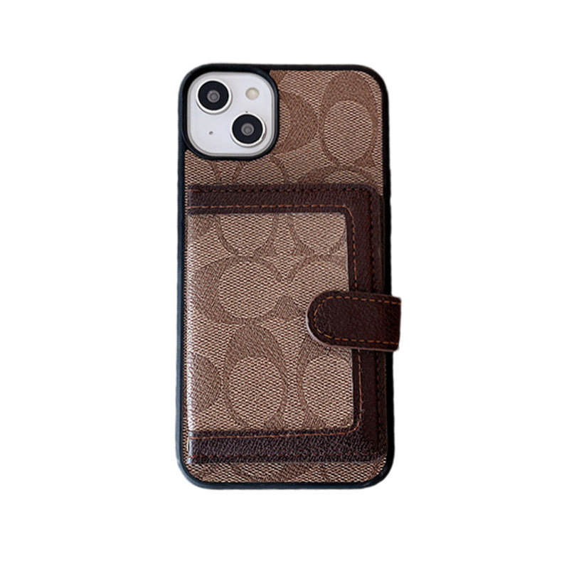 CH iPhone Case With Wallet And CHrossbody Strap Black -XK240402-GTOCASE