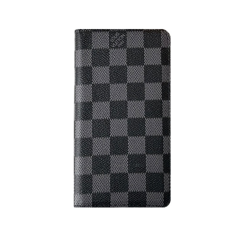 Leather Monogram iPhone Case With Wallet And Card Holder-PTK241608-GTOCASE