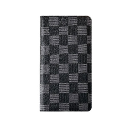 Leather Monogram iPhone Case With Wallet  And Card Holder-PTK241608-GTOCASE