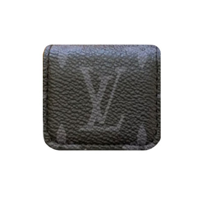Leather Monogram AirPods Cases Big Printing-PEJ250515-GTOCASE
