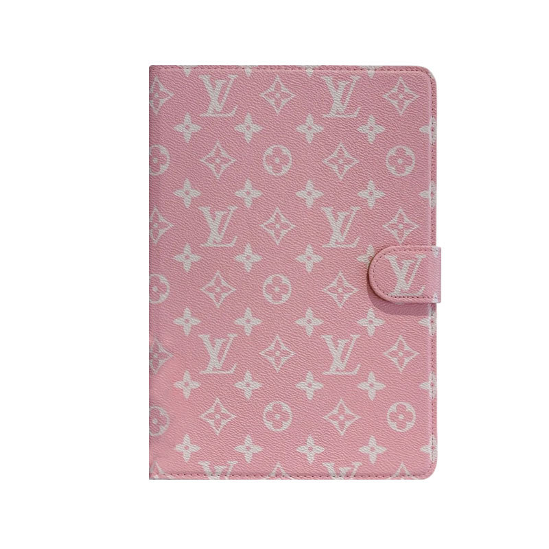 Leather Monogram iPad Case Big Printing -IPA251459-GTOCASE