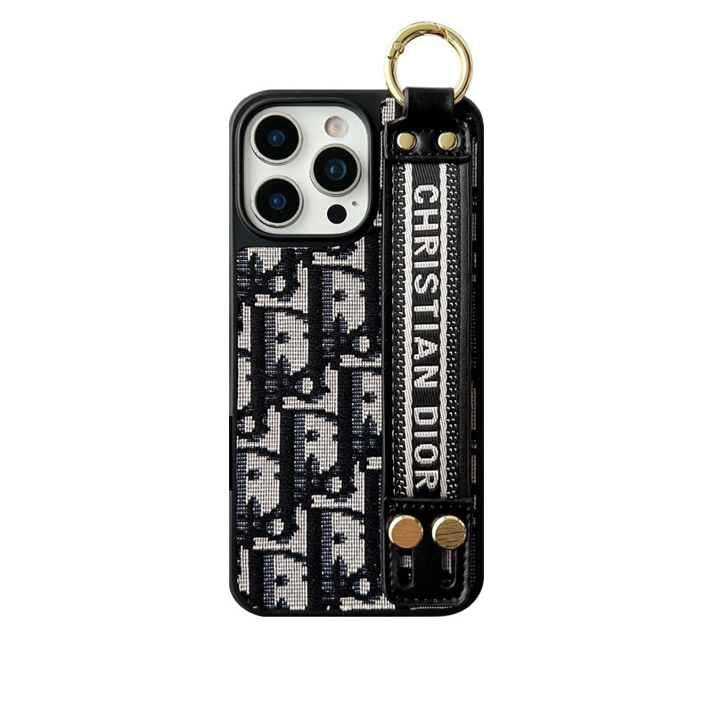Fabrics CD iPhone Case With Holder Blue-SWk250801