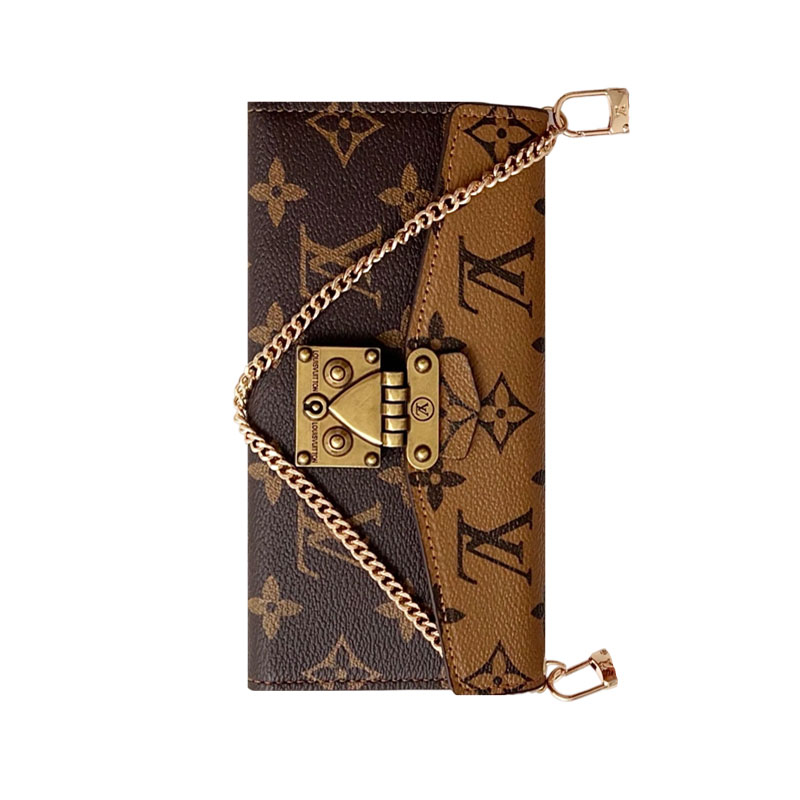 Monogram iPhone Case With Wallet And Strap-CLK250801