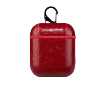  Leather Case For AirPods Pro Brown-ZP240703-GTOCASE